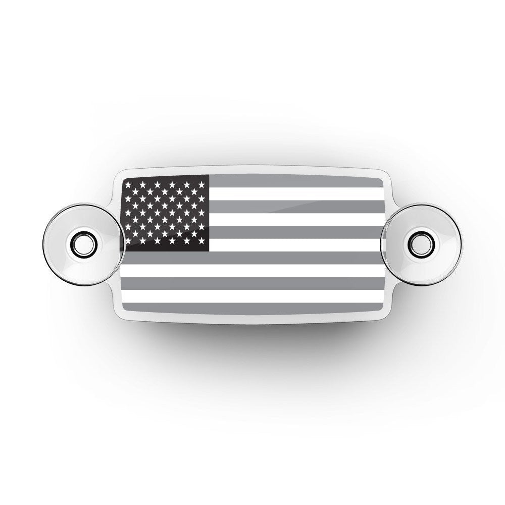 Toll Pass-EZ Pass-Transponder-Holder-US Flag Black 2