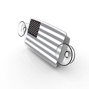 Toll Pass-EZ Pass-Transponder-Holder-US Flag Black