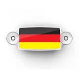Toll Pass-EZ Pass-Transponder-Holder-German Flag Front
