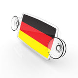 Toll Pass-EZ Pass-Transponder-Holder-German Flag Side