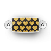 Toll Pass-EZ Pass-Transponder-Holder-Glitter Hearts Front