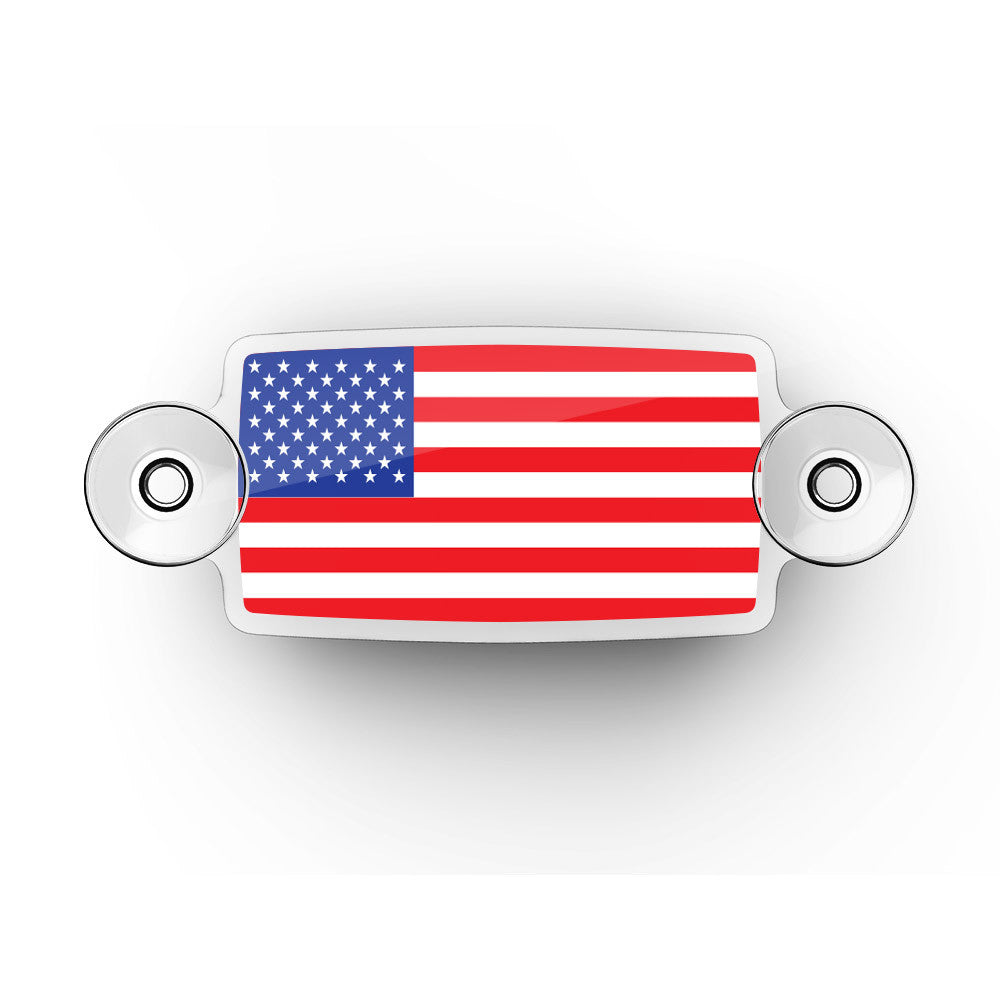 Toll Pass-EZ Pass-Transponder-Holder-US Flag front