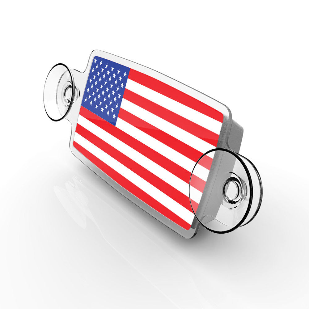 Toll Pass-EZ Pass-Transponder-Holder-US Flag