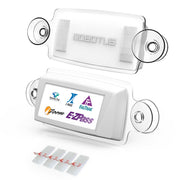 Small Toll Pass / EZ Pass / Transponder Holder - Clear
