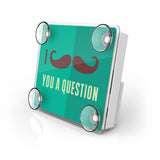 EZ Pass Toll Transponder Holder-I Mustache You a Question 1