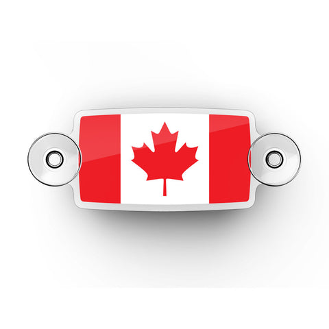 Toll Pass-EZ Pass-Transponder-Holder-Canadian Flag Front