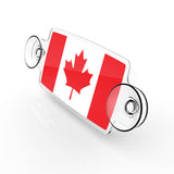 Toll Pass-EZ Pass-Transponder-Holder-Canadian Flag Side