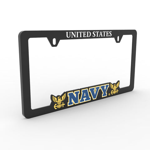 US Navy Car License Plate Frame