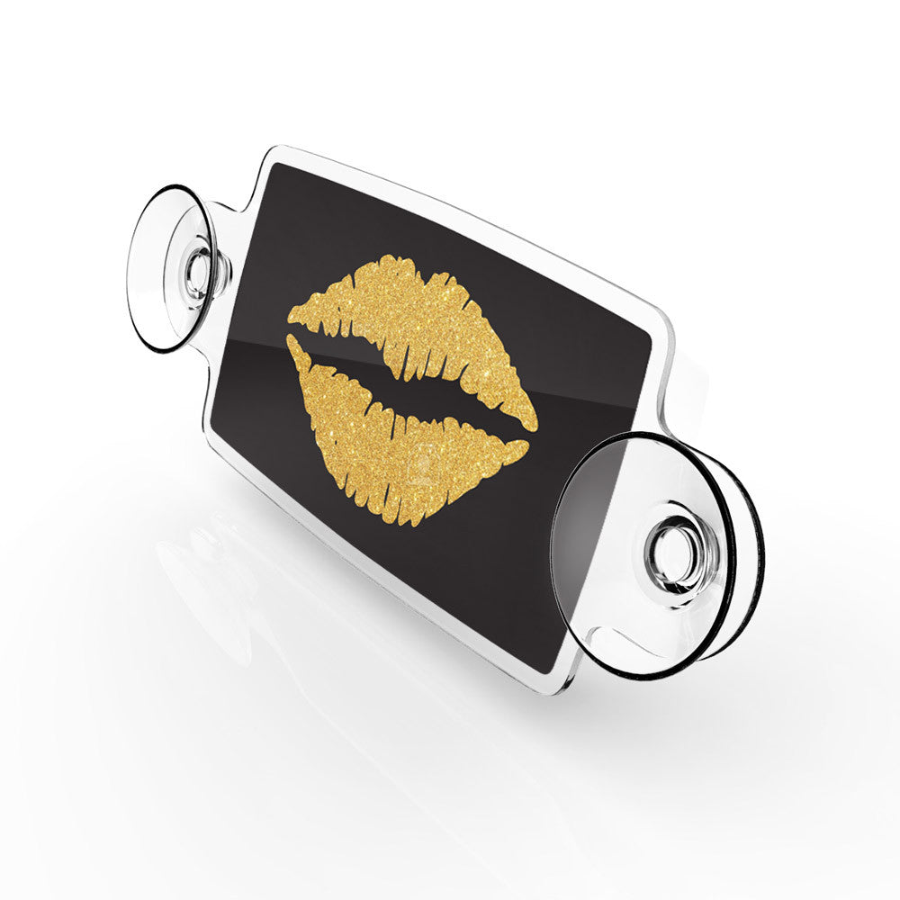 Small Toll Pass / EZ Pass / Transponder Holder - Glitter Kiss