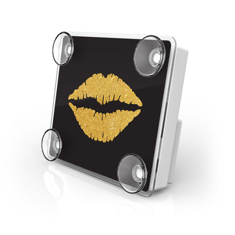 EZ Pass Toll Transponder Holder-Glitter Kiss