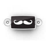 Toll Pass-EZ Pass-Transponder-Holder-Mustache front