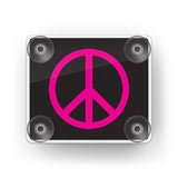 EZ Pass Toll Transponder Holder-Pink Peace Front