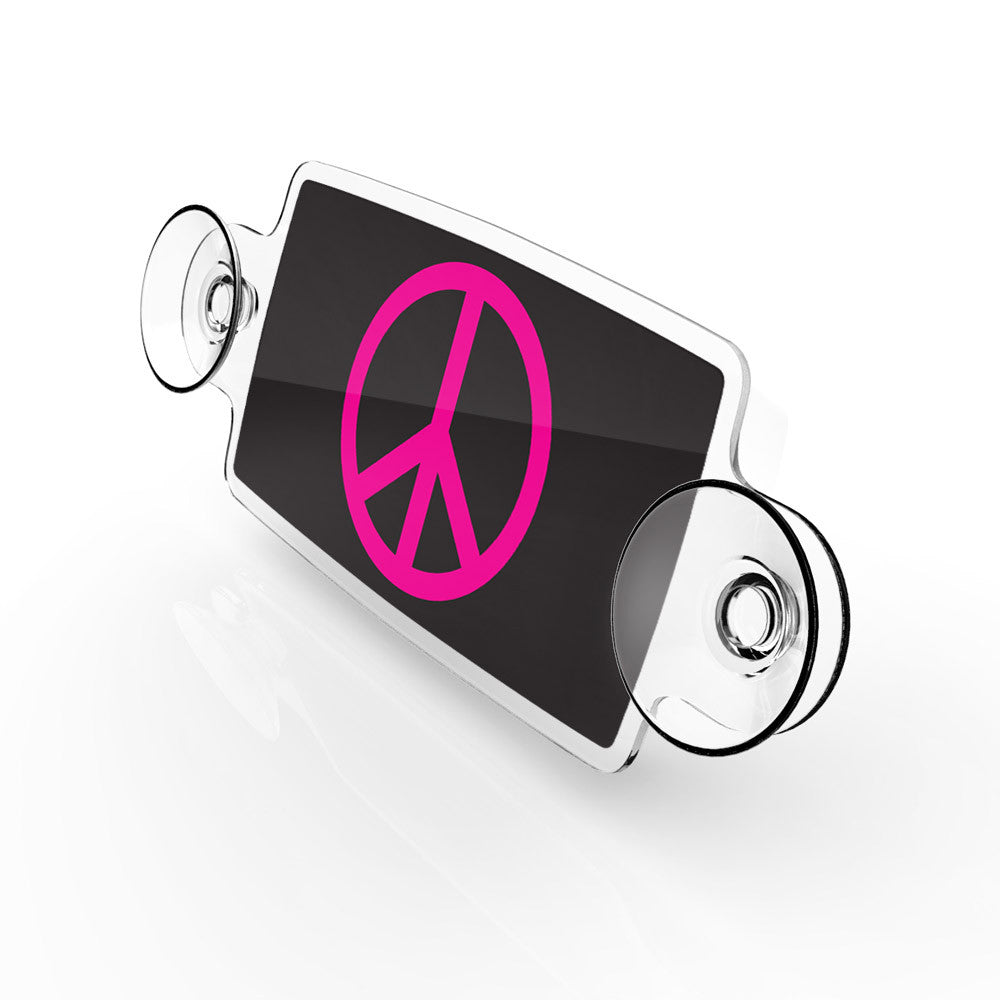 Toll Pass-EZ Pass-Transponder-Holder-Pink Peace